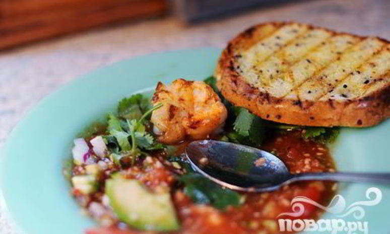 Рецепт супа гаспачо