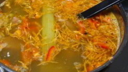 чечевично-гороховый суп