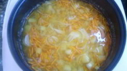 гороховый суп без копченостей