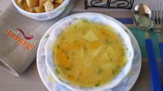 Гороховый суп без замачивания