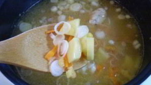 гороховый суп без замачивания