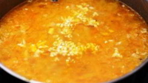 гороховый суп с чесноком быстро