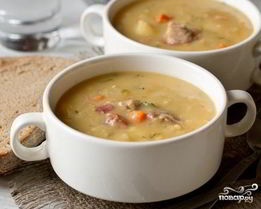 Гороховый суп с говядиной