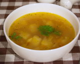 Гороховый суп с картошкой