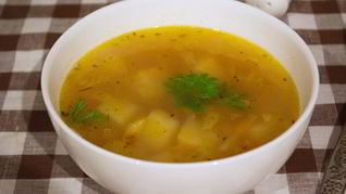 Гороховый суп с картошкой