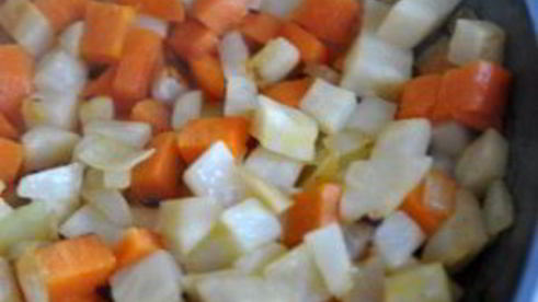 гороховый суп с колбасками