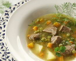 Гороховый суп с мясом
