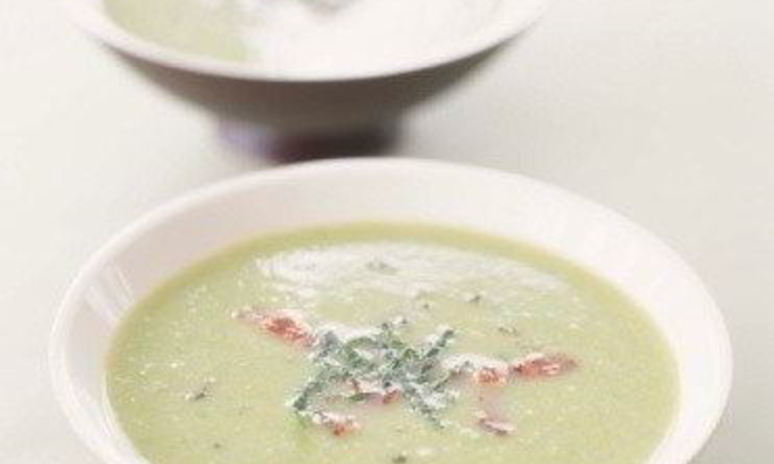 Рецепт горохового супа с ветчиной и петрушкой