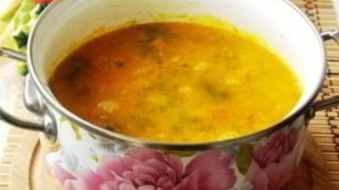 гороховый суп с ветчиной