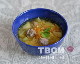 Гороховый суп в мультиварке