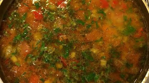 постный гороховый суп