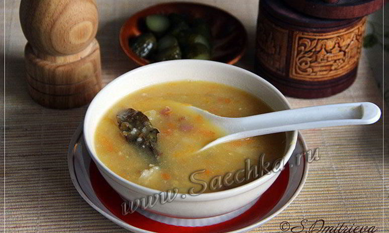 Рецепт супа горохового