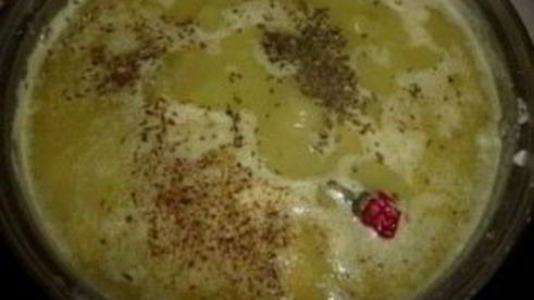 суп из баранины и гороха