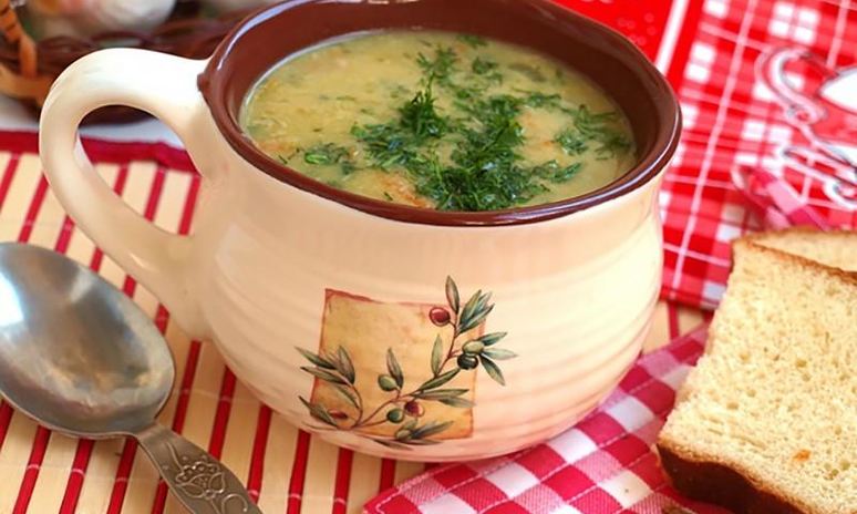 Рецепт супа с гороховым пюре