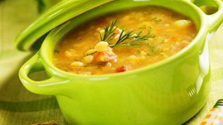 Вкусный гороховый суп без мяса