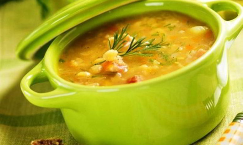 Рецепт вкусного горохового супа без мяса