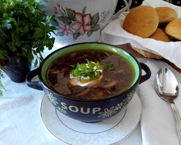 Грибной суп в мультиварке