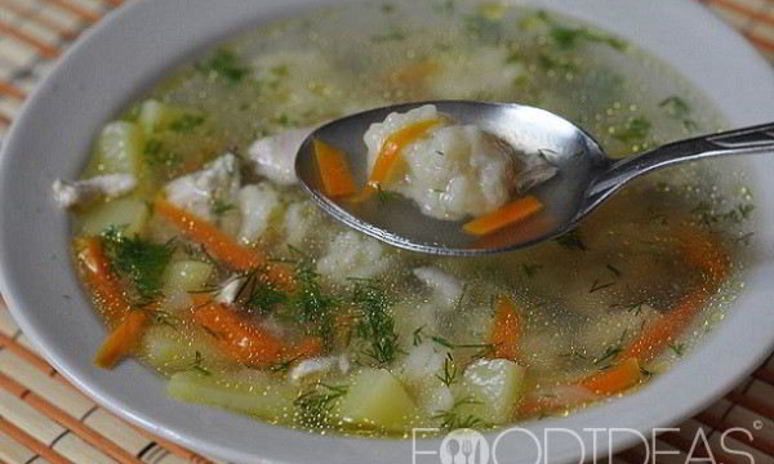 Рецепт картофельного супа с клецками