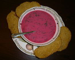 Холодник из свеклы