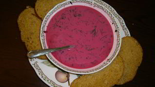 Холодник из свеклы