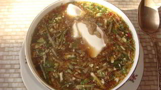 Холодный суп на квасе для худеющих