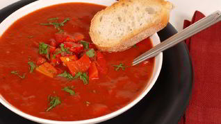 Холодный томатный суп