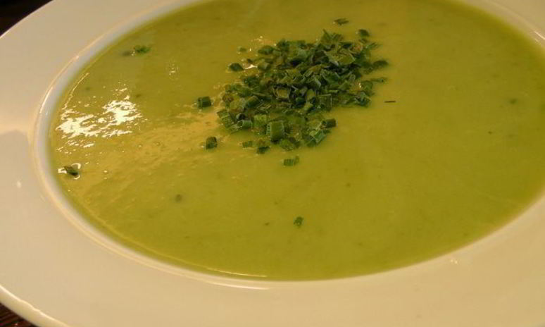 Рецепт крема-супа из спаржи и цукини