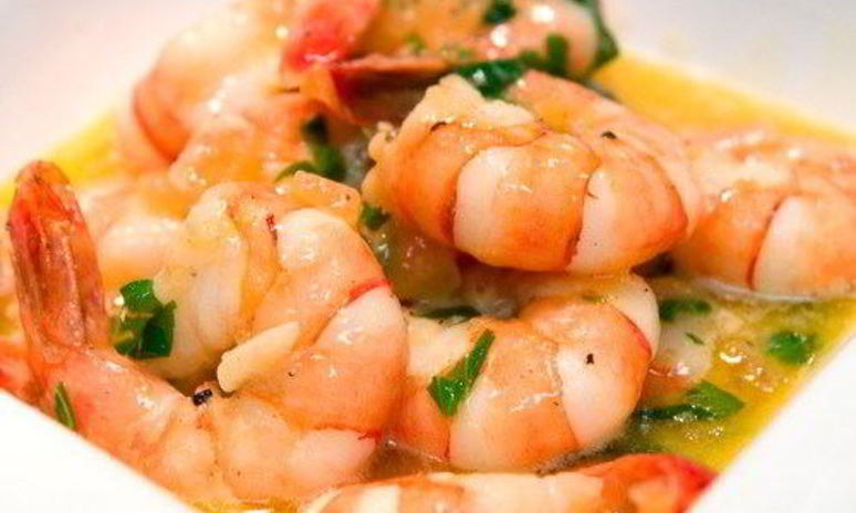 Рецепт лимонного супа с креветками