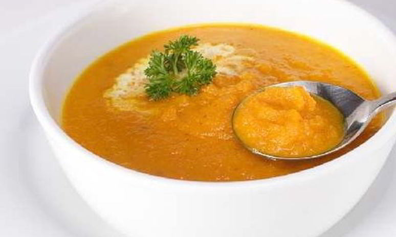 Рецепт морковного крема-супа с кориандром