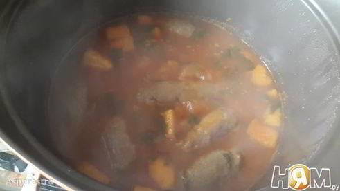 мясные куббэ в кислом супе