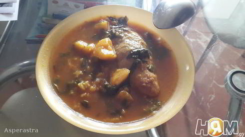 мясные куббэ в кислом супе