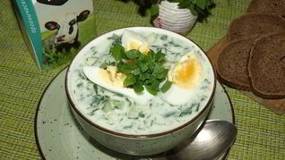 Азербайджанская окрошка Овдух