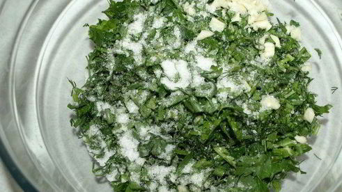 азербайджанская окрошка овдух