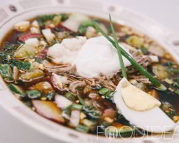 Окрошка мясная