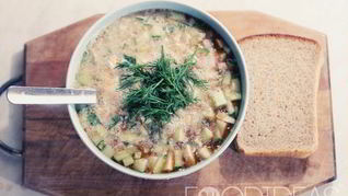 Окрошка на квасе