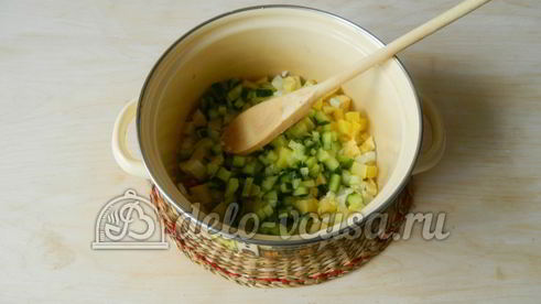 окрошка на лимонной кислоте