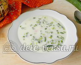 Окрошка на минералке