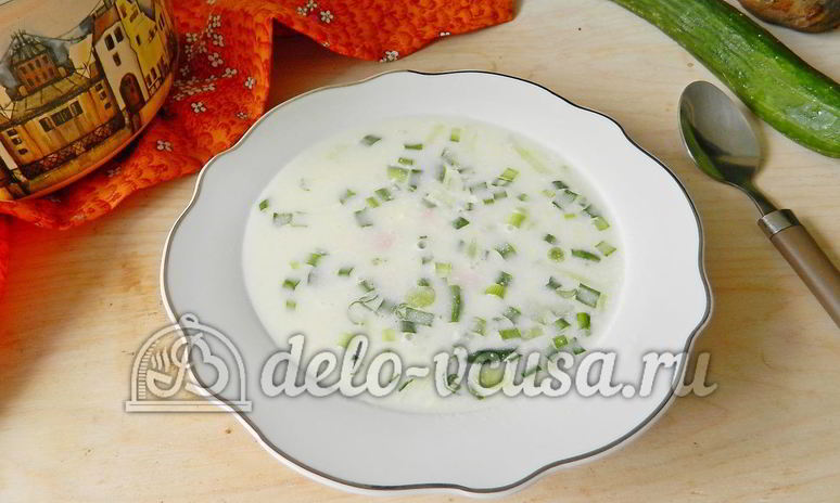 Рецепт окрошки на минералке