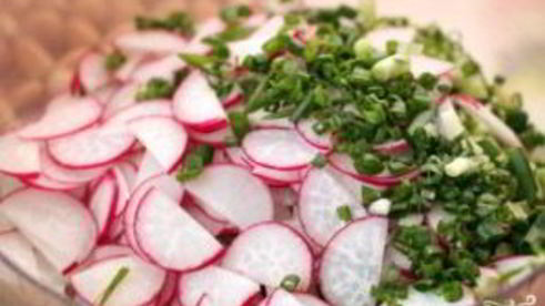 окрошка на минеральной воде