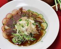 Окрошка рыбная