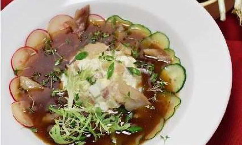 Рецепт окрошки рыбной