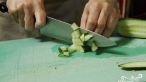 окрошка с колбасой