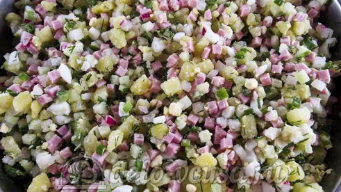 окрошка с редиской