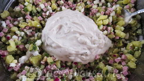 окрошка с редиской