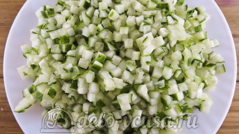 окрошка с редиской