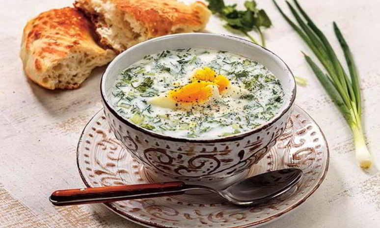 Рецепт овдуха — азербайджанской окрошки