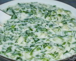 Простая окрошка