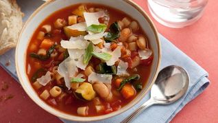 Итальянский суп минестроне