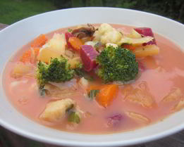 Мамин овощной суп