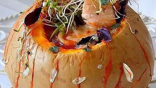 Минестроне с рыбой и спагетти